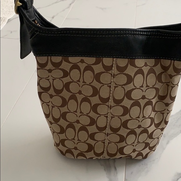 Medium coach bucket bag - Picture 1 of 3